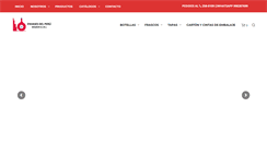 Desktop Screenshot of envasesdelperu.com